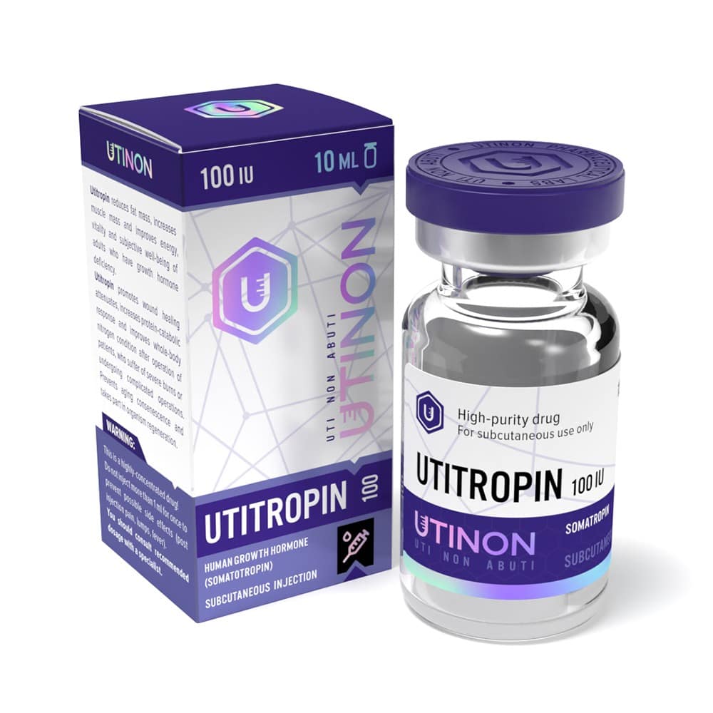 utitropin.jpg Utitropin – Somatotropin 100 IU – 10 ml — изображение 1