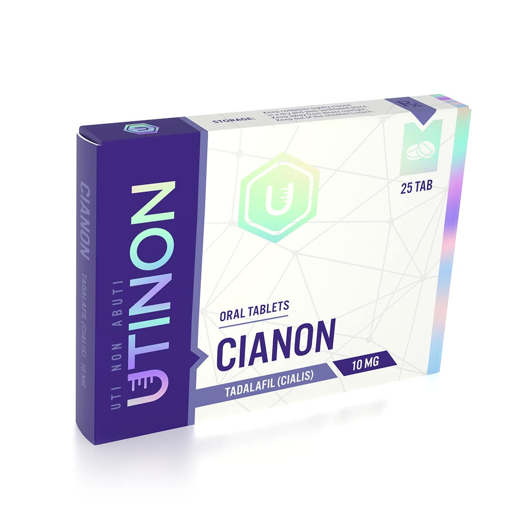 cianon.webp Cianon – Tadalafil 10 mg – 25 tab — изображение 1